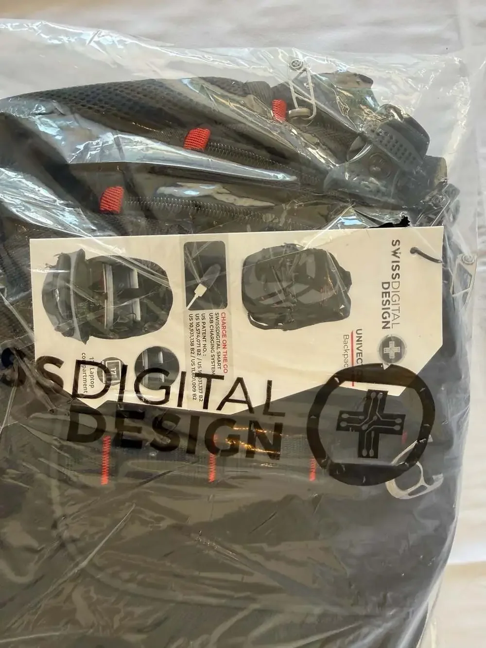 Swissdigital Univector Backpack With USB Charging System